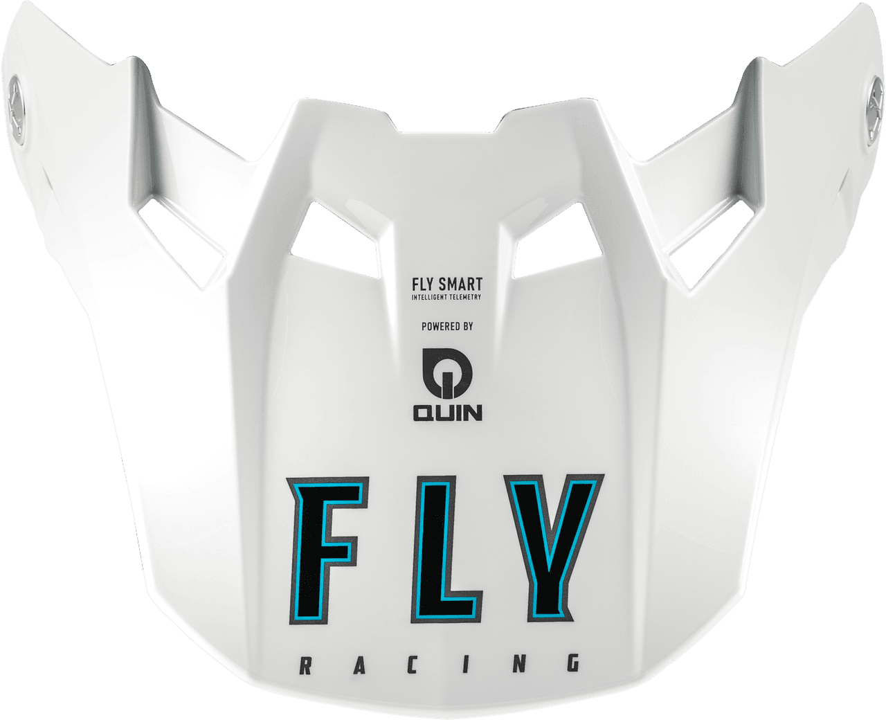 Fly Racing Formula S Carbon Solid Visor White YL/SM