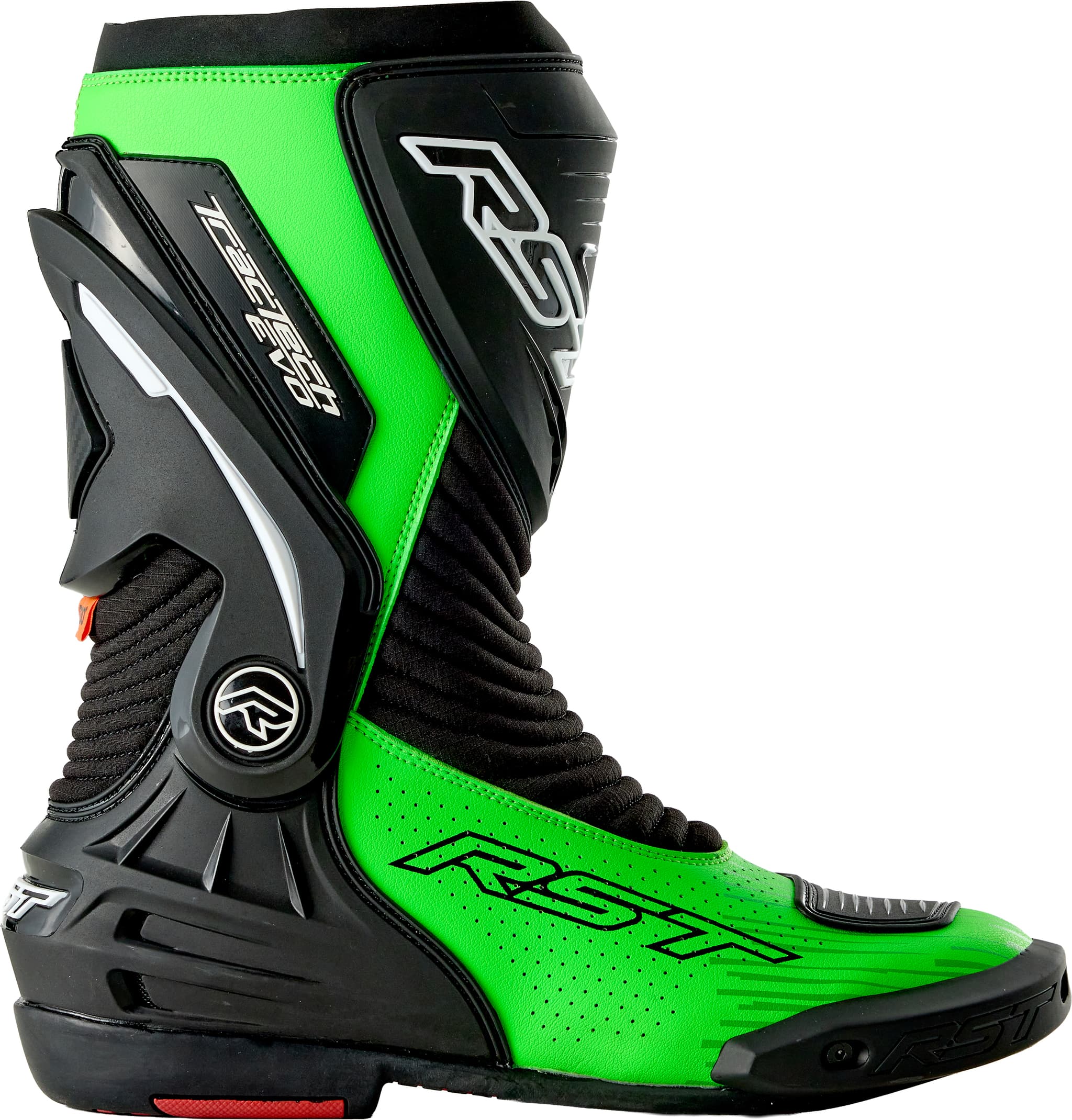 RST Tractech Evo D3O Boot Black/Fluo Green 11