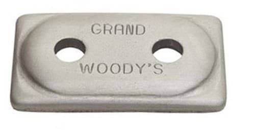Woodys Double Grand Digger Support Plates Aluminum 48/Pack