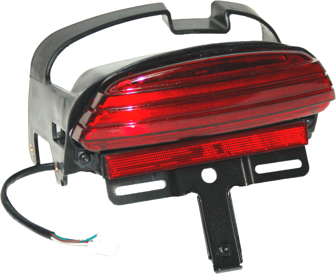 Letric Lighting Co Softail LED Tailight Red Lense