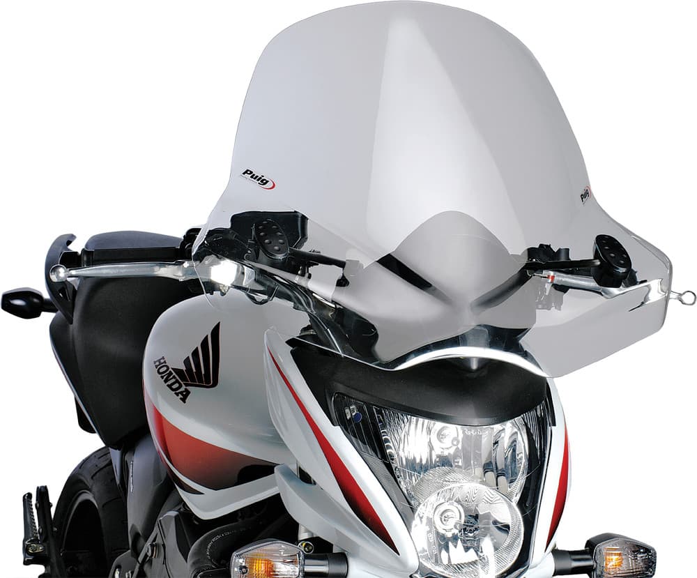 Puig Windscreen Touring II Bar Mount Clear