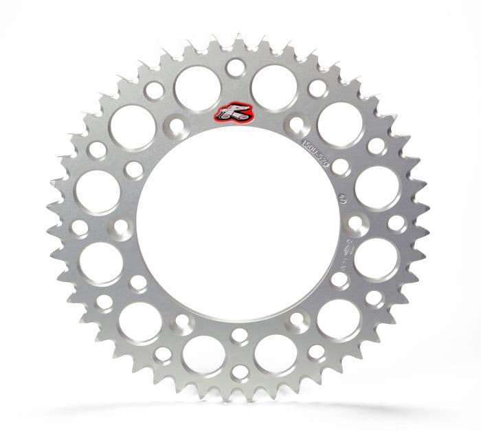 RENTHAL REAR ULTRALIGHT SPROCKET SILVER GROOVED 50T
