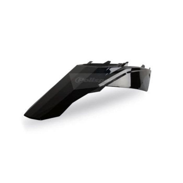 POLISPORT REAR FENDER + SIDE PANELS GAS GAS, BLACK