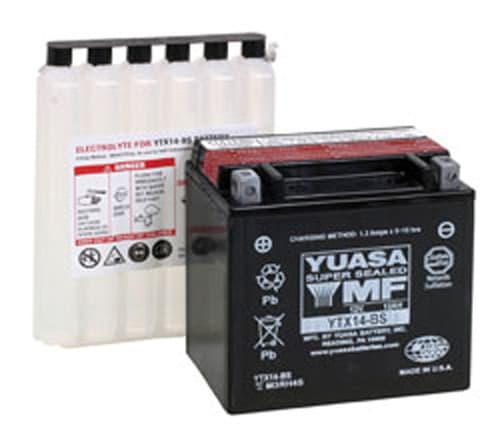 Yuasa Battery YTX16-BS Maintenance Free