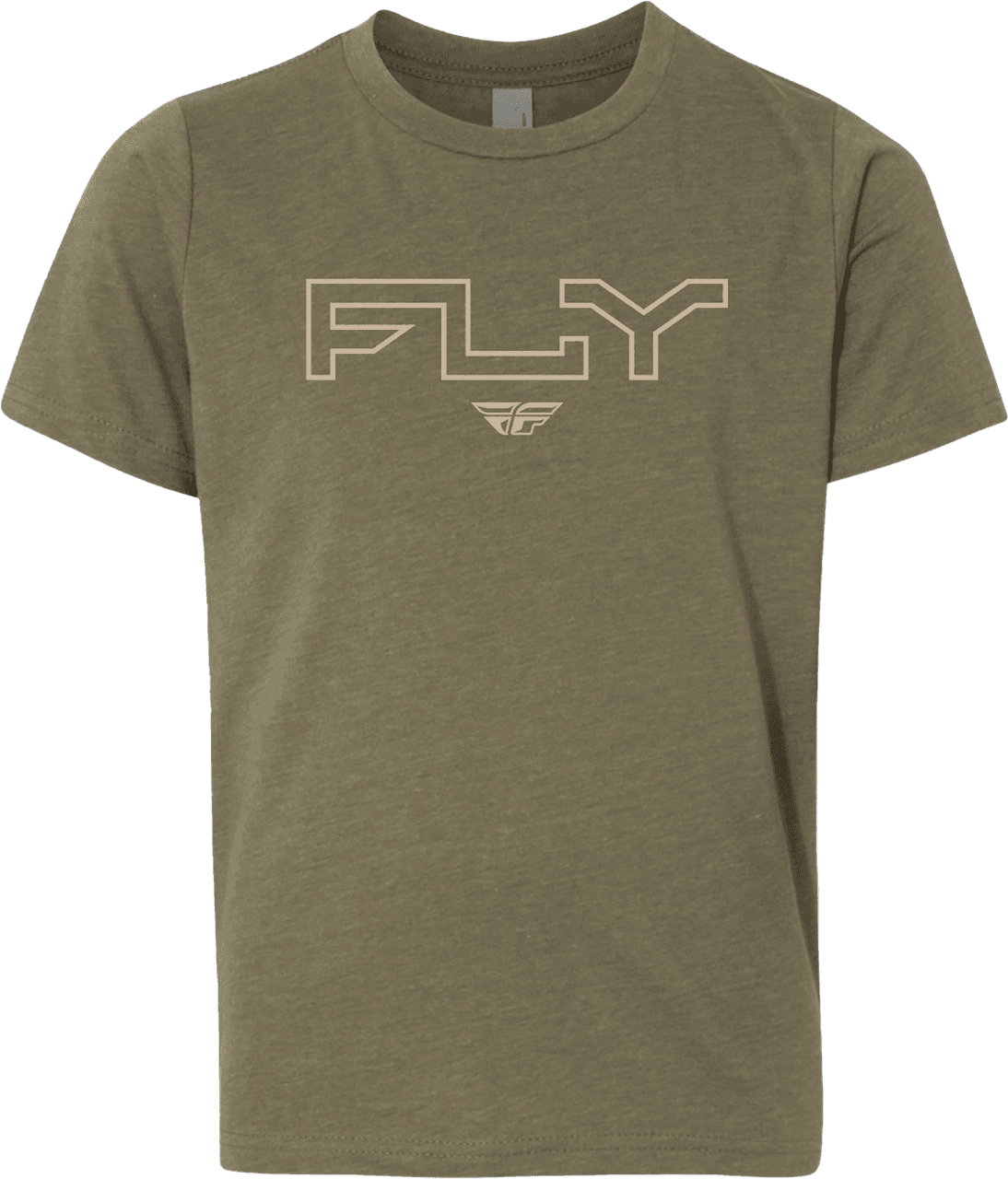 Fly Racing Youth Fly Edge Tee Military Green YM