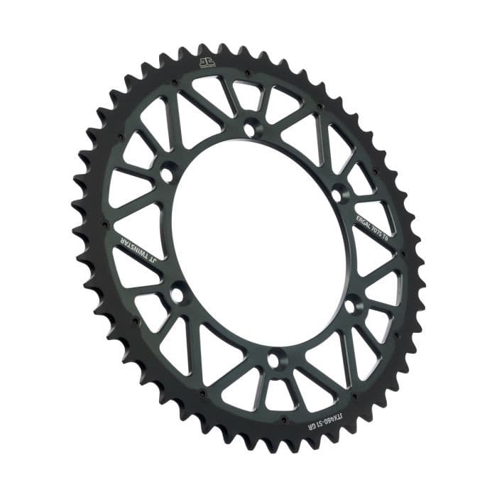 TWINSTAR SPROCKET GRAY 51-TOOTH