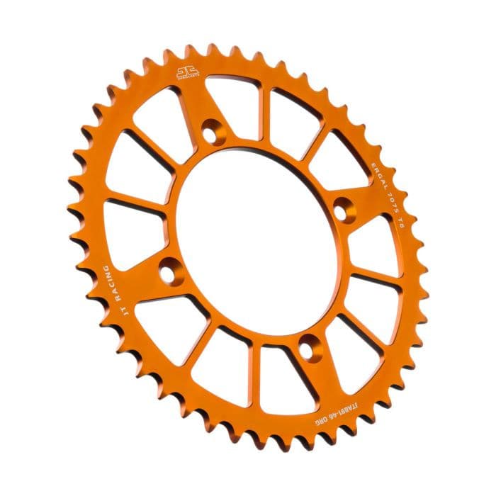 REAR ALLOY SPROCKET ORANGE 46-TOOTH
