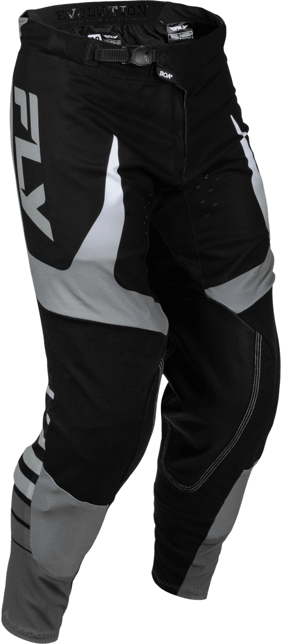 Fly Racing Evolution DST Bolt Pants Black/Grey Size 30