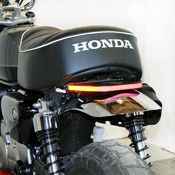 New Rage Cycles Tail Light W/License Plt Frame Side Mount Honda