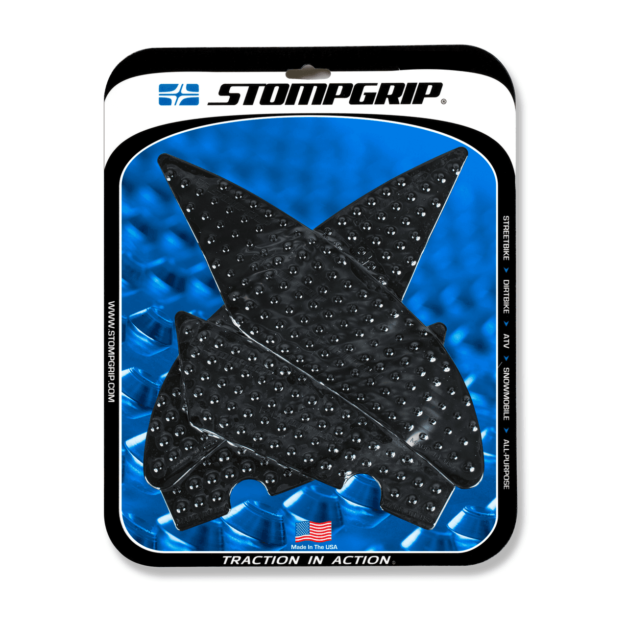 Stompgrip Tank Pad Kit Volcano Black