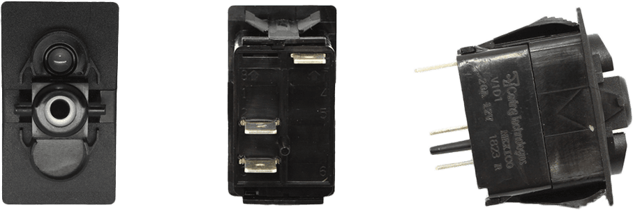XTC Power Products Dash Switch Body Single Acc W/Incdsnt