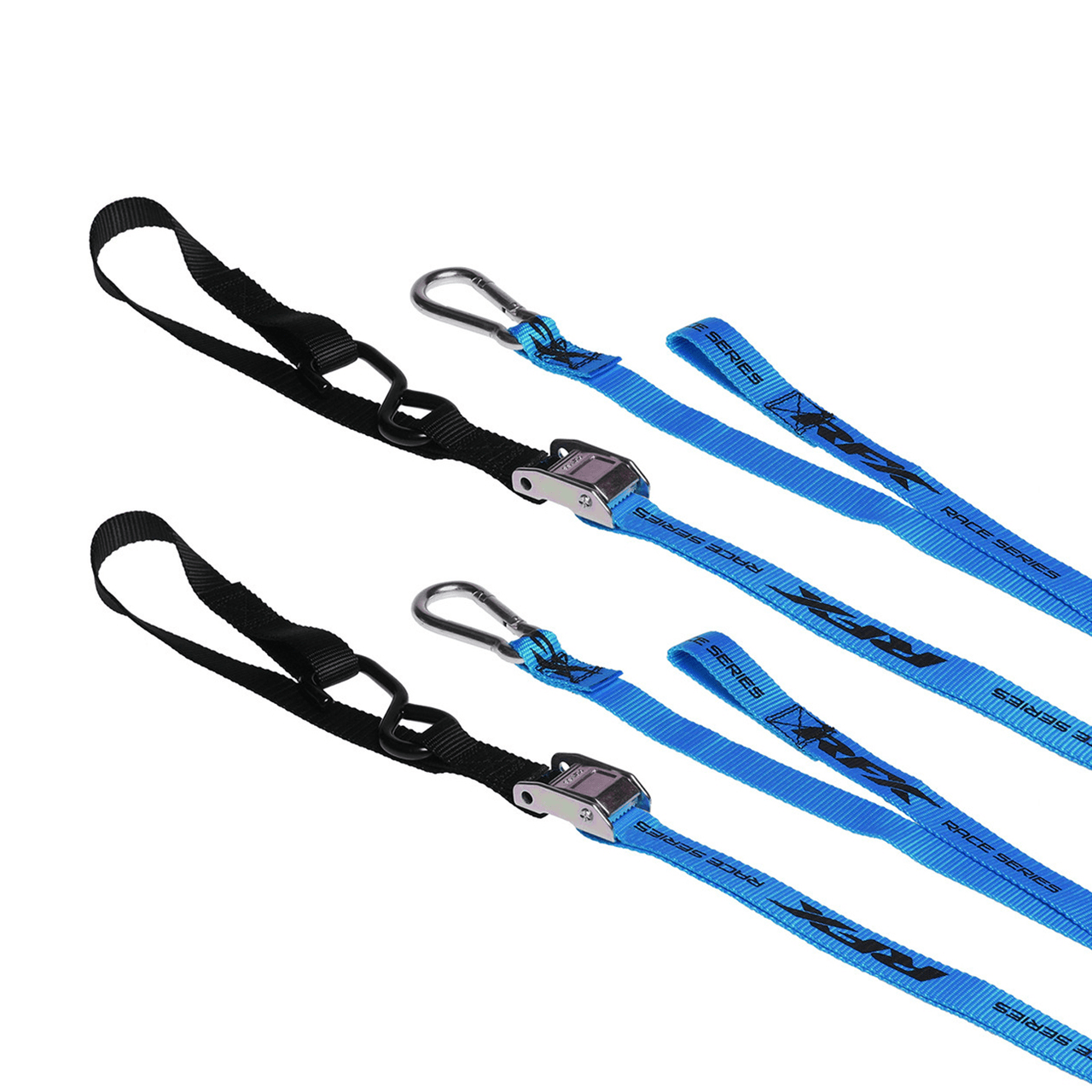 RFX 1.0 Tie Downs Soft Loop & Carabiner Blue