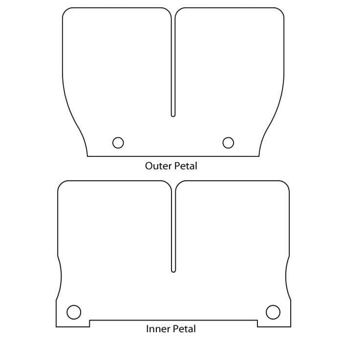 V-FORCE 2 REED PETALS 1 CYLINDER ARCTIC CAT YAMAHA