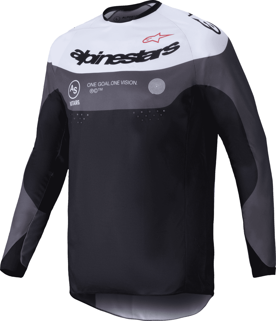 Alpinestars Pro-Dura Jersey Black/Magnet/White LG