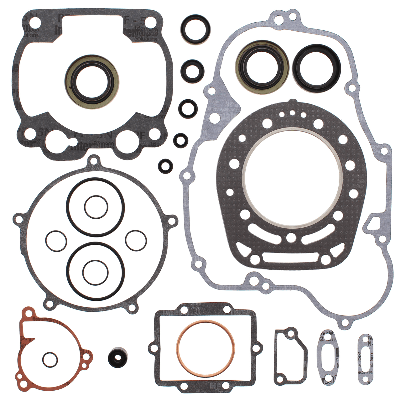 Vertex Complete Gasket Set With Oil Seals