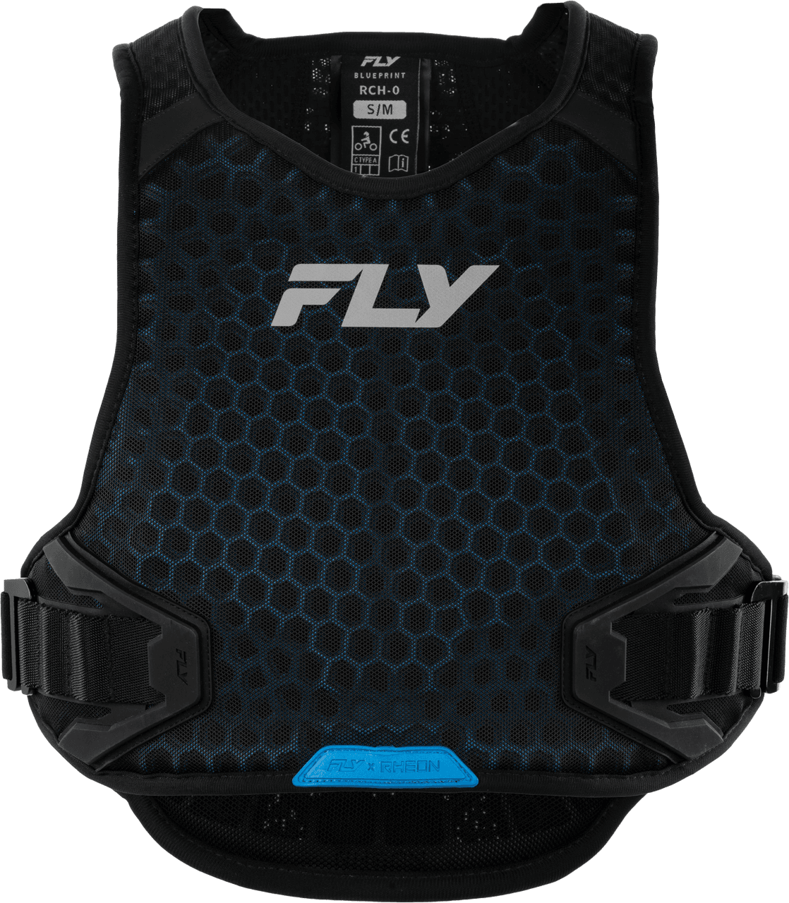 Fly Racing Blueprint RCH-0 Roost Guard Black LG/XL