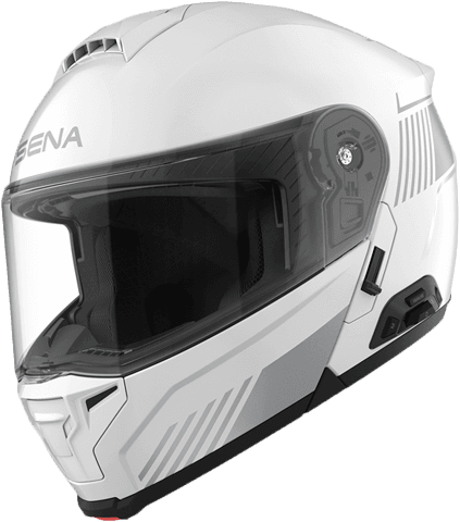 Sena Specter Smart Flip Up Helmet White 2X