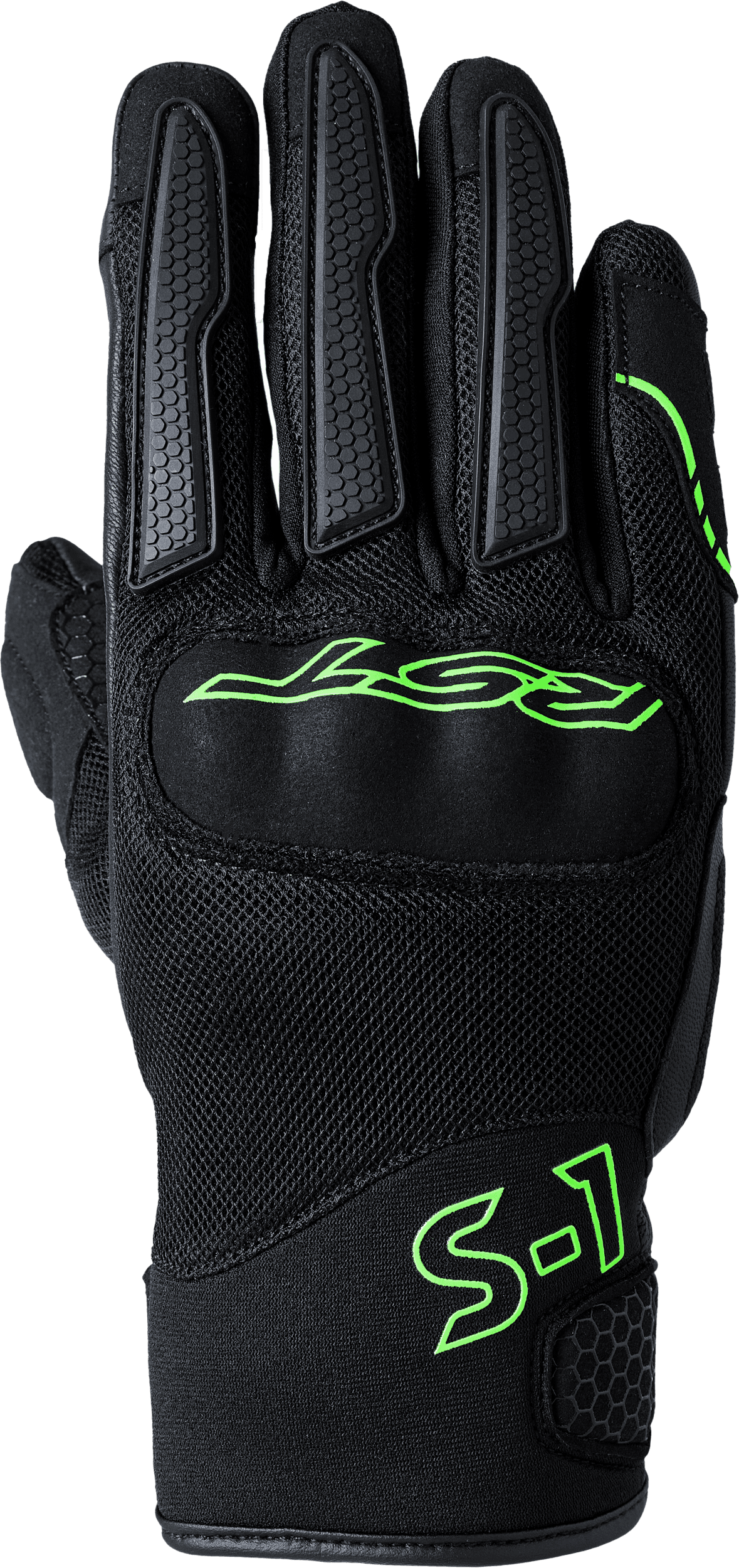 RST S1 Mesh CE Glove Black/Neon Green SM