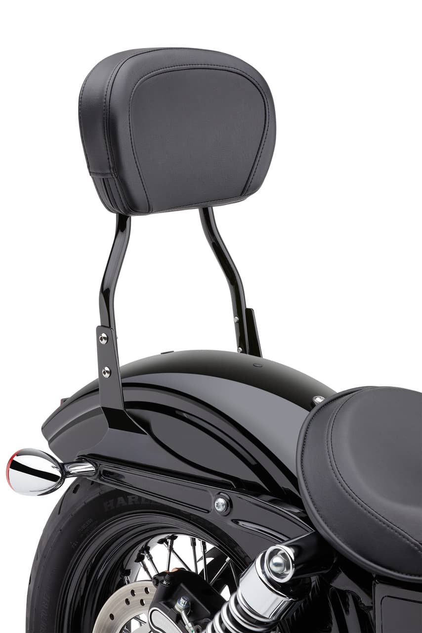 Cobra Short Sissy Bar Round Black Flstf 07-17 Fxst/S/B 06-10