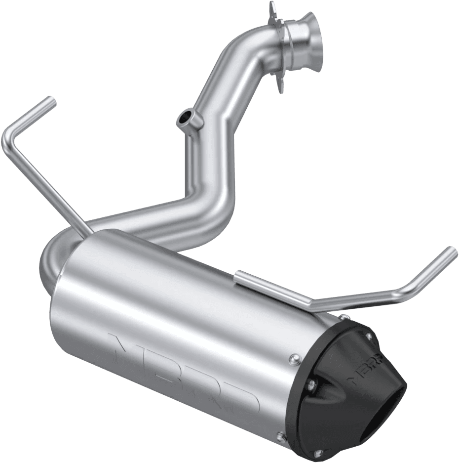 Mbrp Single Slip-On System W/ 5" Performance Muffler Black Tip