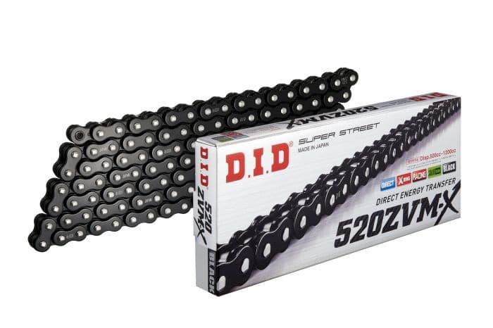 D.I.D X-RING CHAIN 530ZVM-X2 BLACK 130ZB