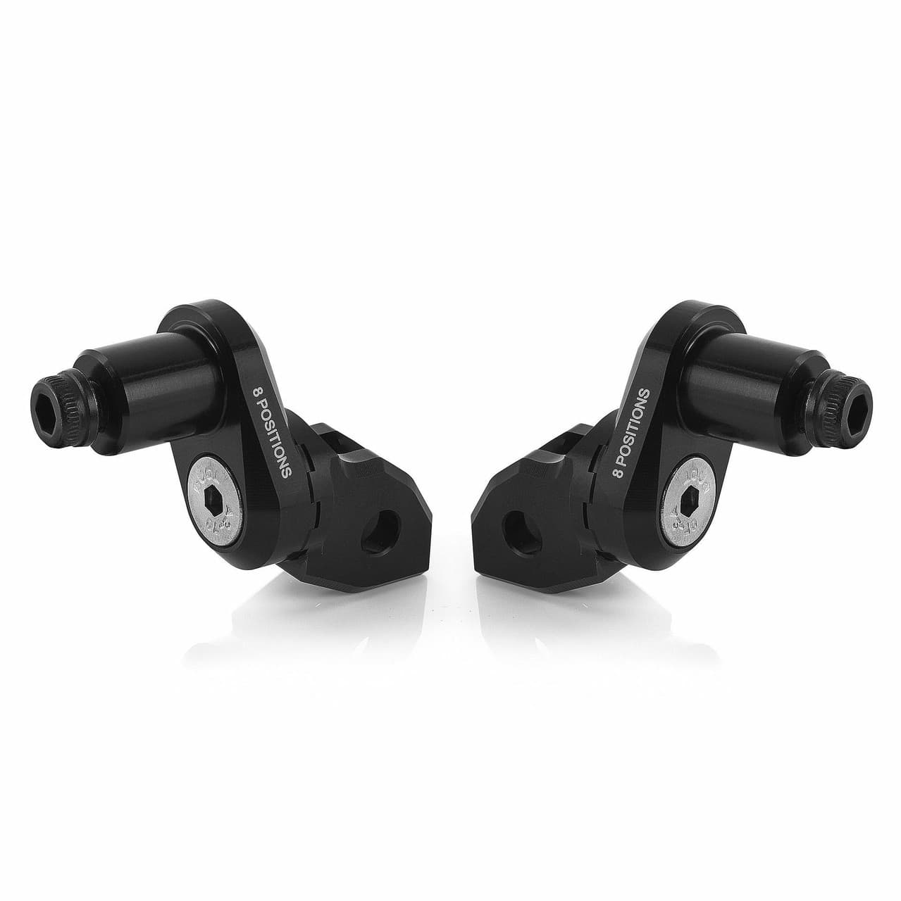 ECCESNTRIC FOOTPEG MOUNT KIT RIDER ADJUST BLACK PR