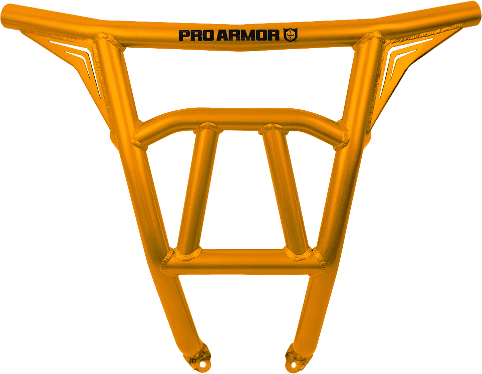 Pro Armor Rear Sport Bumper Orange Rust Metallic Polaris