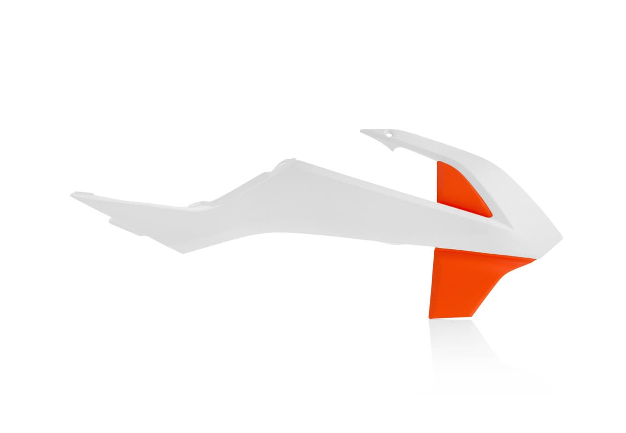 Acerbis Radiator Shroud White/Orange