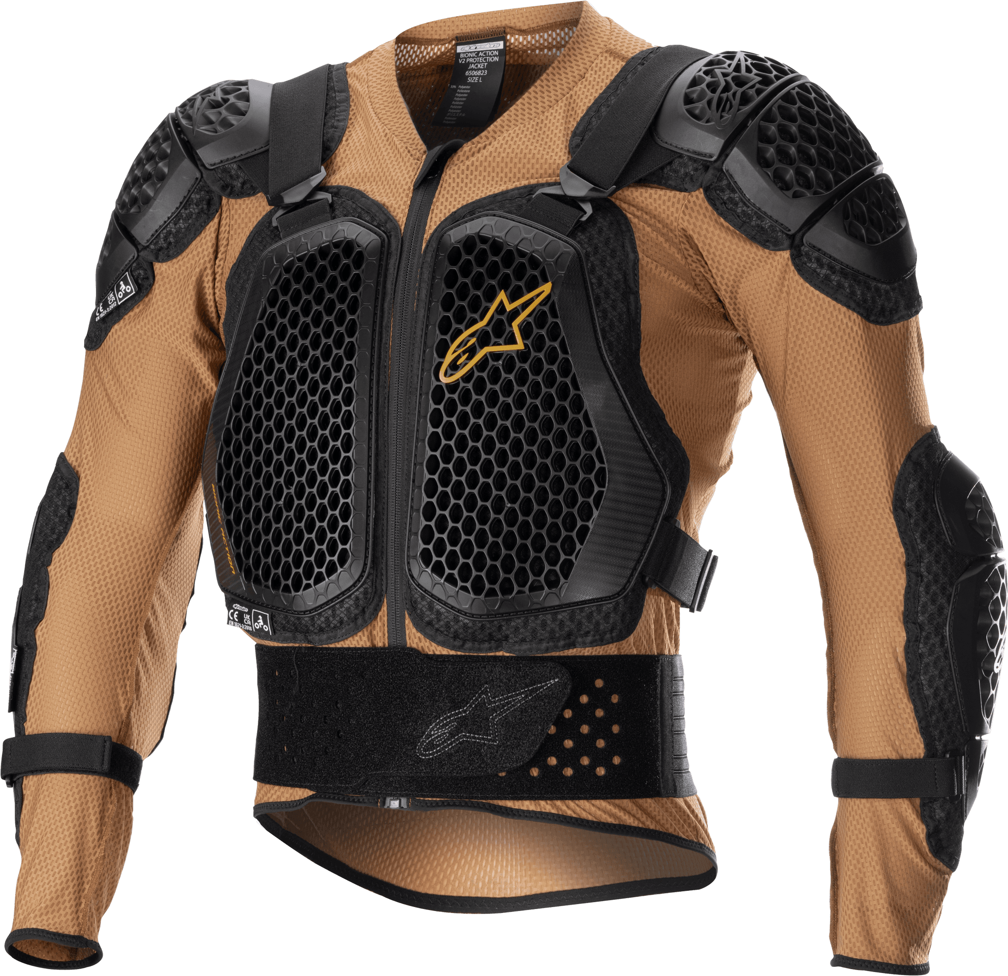 Alpinestars Bionic Action V2 Protection Jacket Sand/Black SM