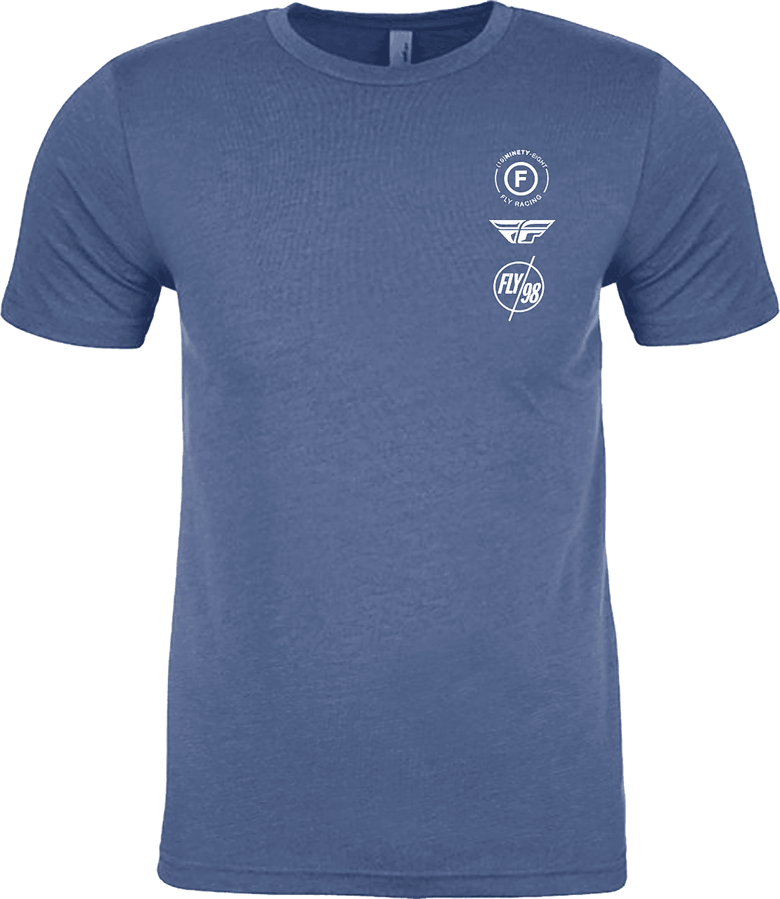 Fly Racing Fly Atom Tee Cool Blue Heather SM