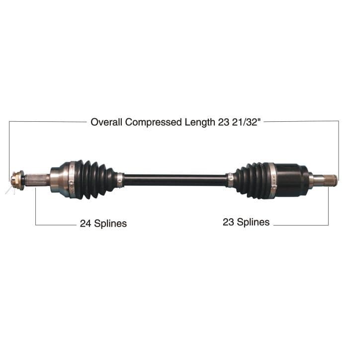 TYTANEUM HEAVY DUTY CV AXLE HONDA FRONT RIGHT