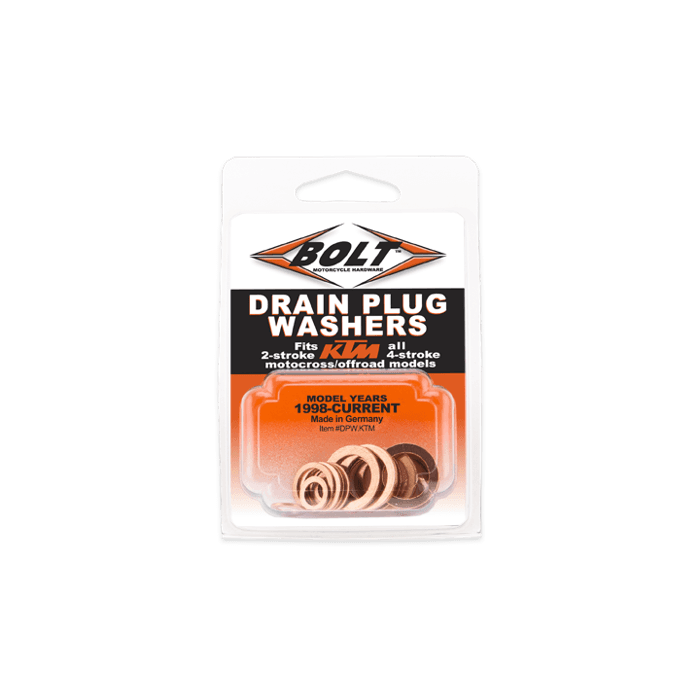 DRAIN PLUG WASHERS 2/4 STROKE MODELS KTM