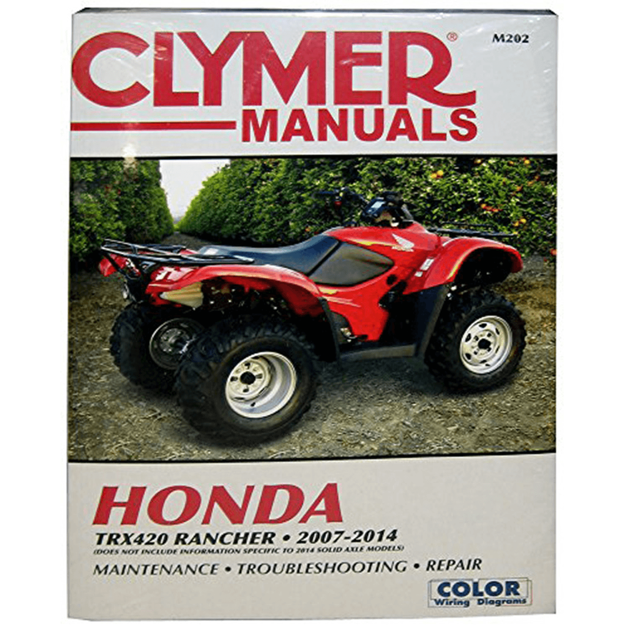 Clymer Repair Manual Honda Rancher