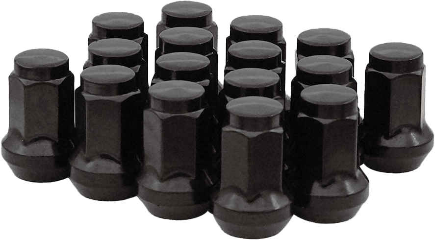 Sedona 10MMX1.25 Tapered Lug Nuts Black 60 14MM Head 16/Pack