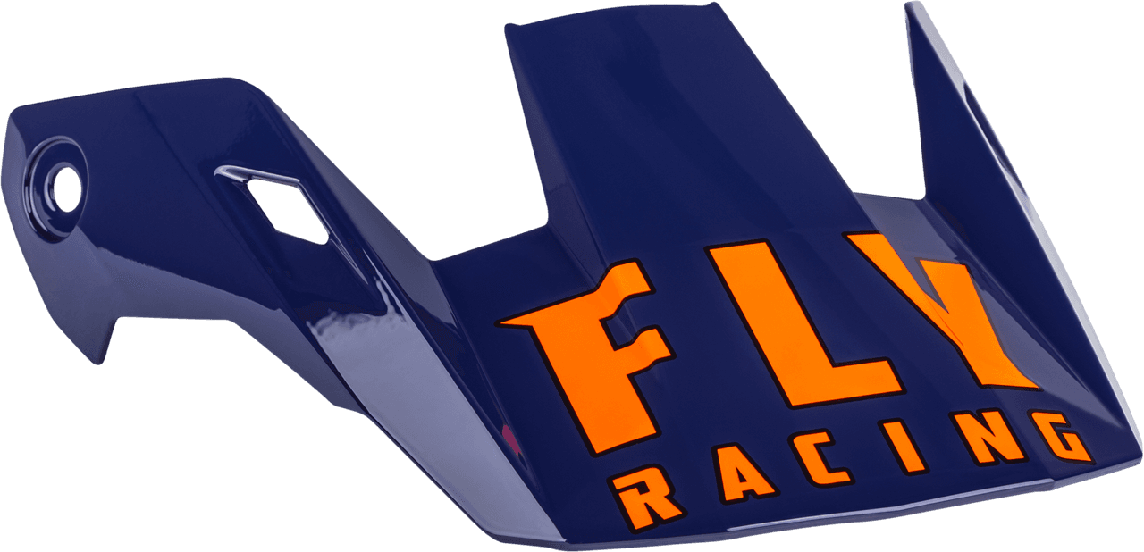 Fly Racing Rayce Helmet Visor Navy/Orange/Red XL