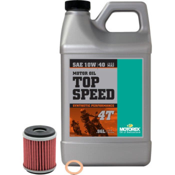 Motorex Top Speed Oil Change Kit 0.96L 10W/40 Yamaha