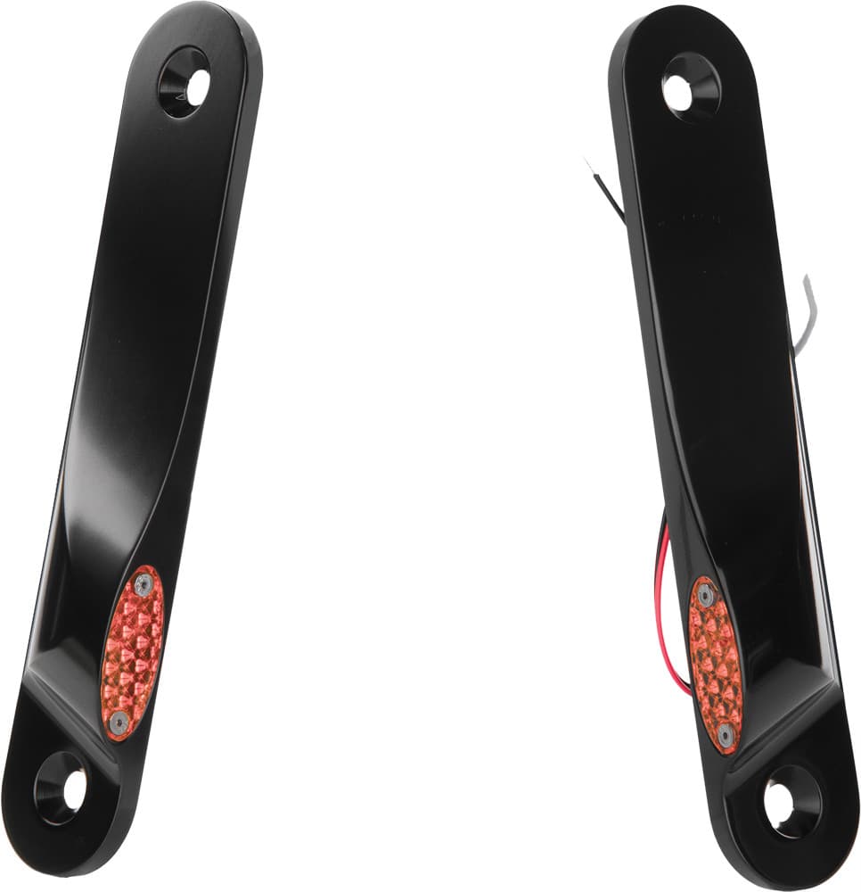 Pro One LED Front Signal Lights Flhx Flht Without Spotlights Black