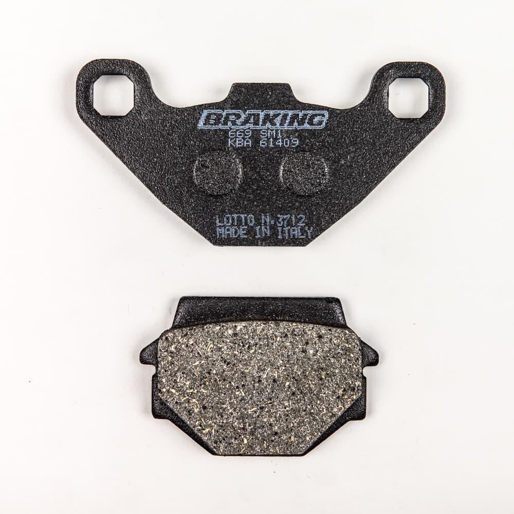 Braking Brake Pad Set Semi-Metallic