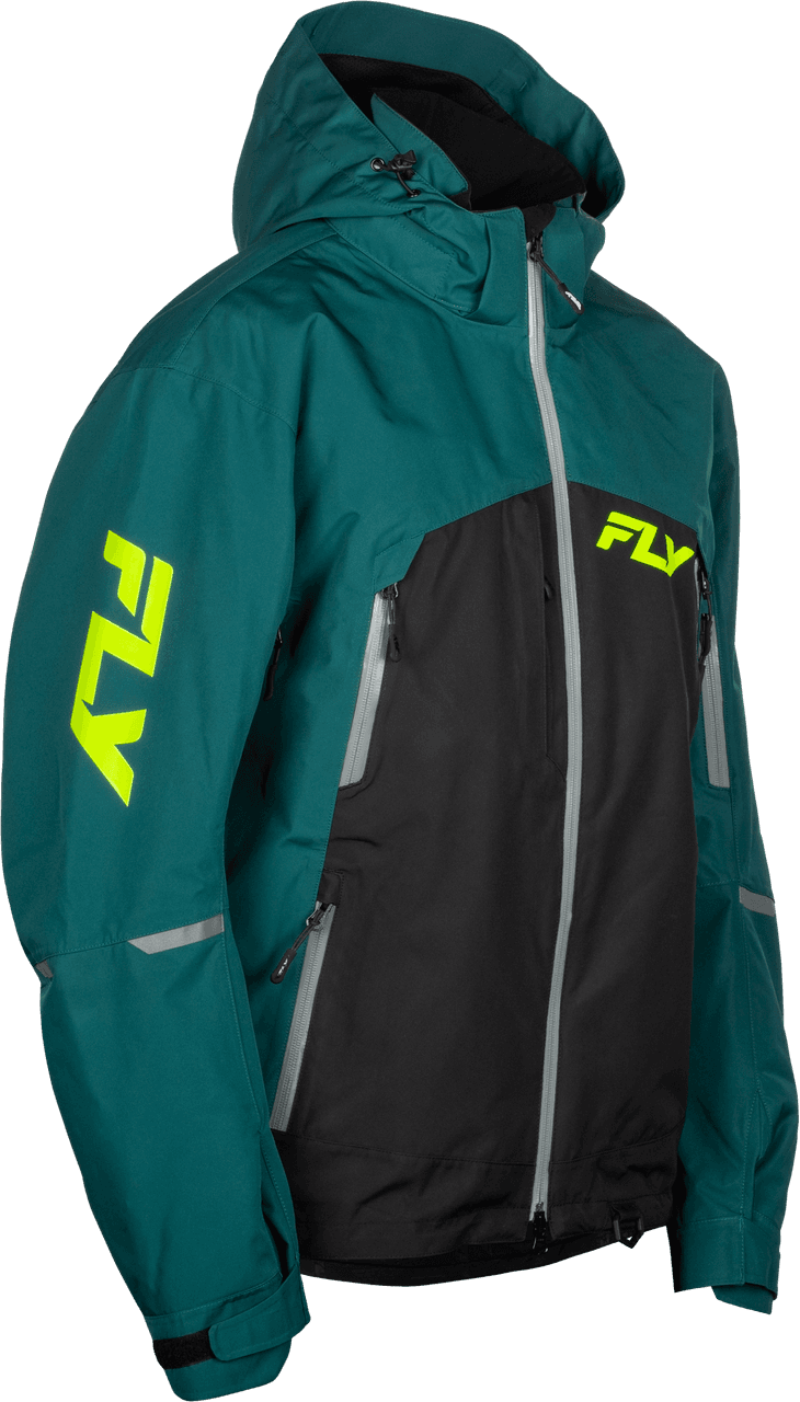 Fly Racing Incline Jacket Teal/Black MD