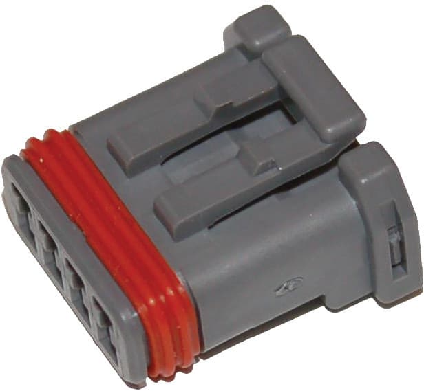 Namz Custom Cycle MX-1900 4-PIN Grey Socket Housing HD# 69201179