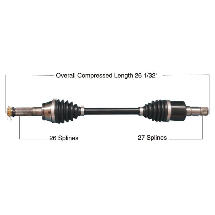 TYTANEUM HEAVY DUTY CV AXLE POLARIS REAR RIGHT