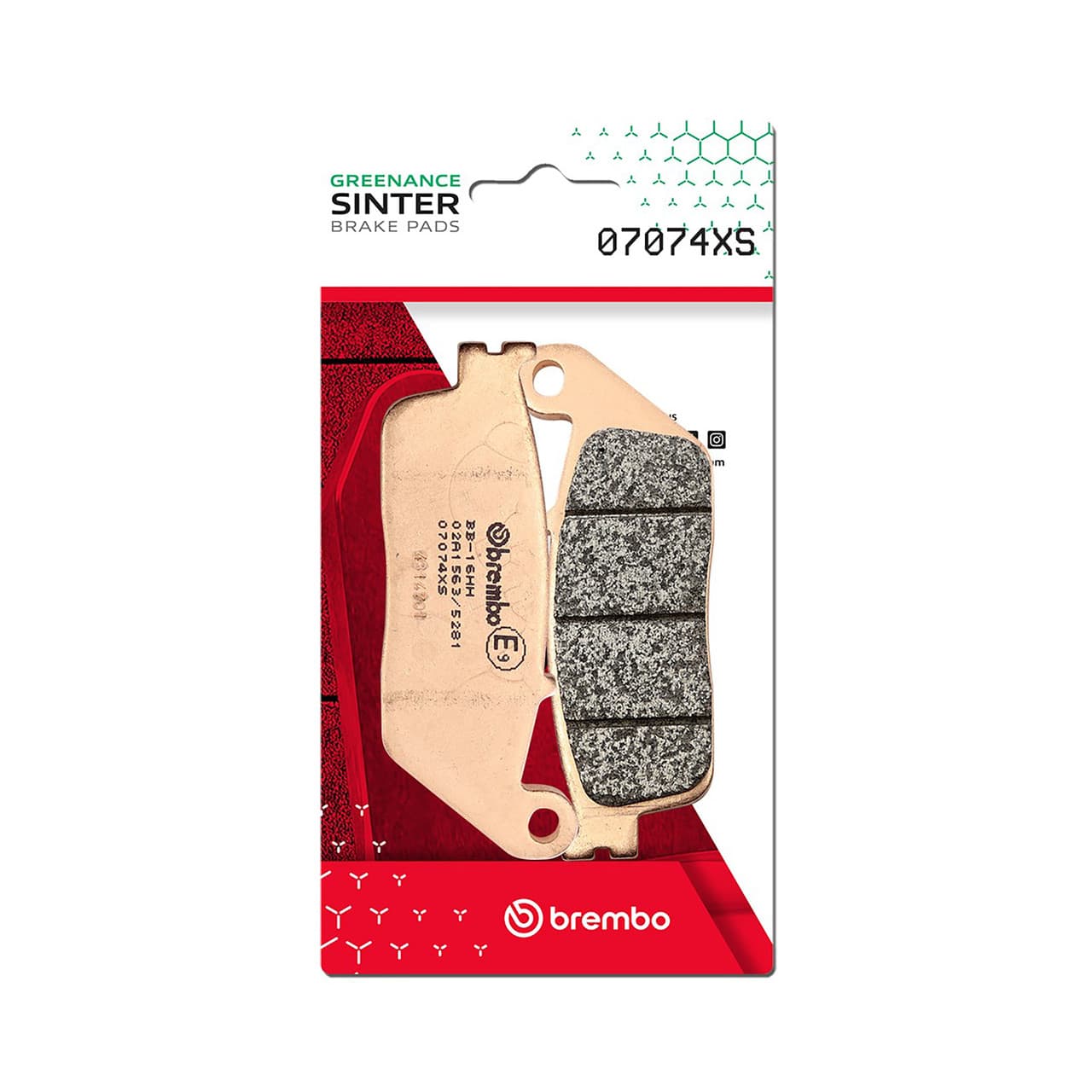 Brembo Prime XS Brake Pads Sintered