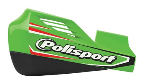 POLISPORT MX ROCKS HANDGUARDS - GREEN