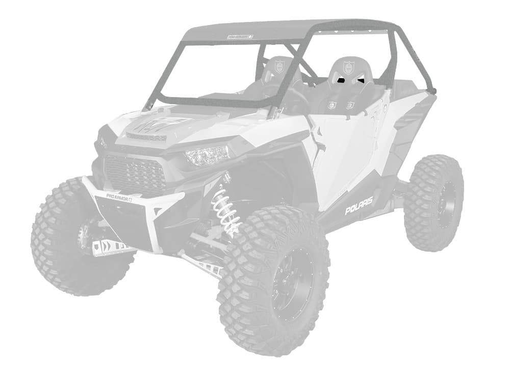 Pro Armor Baja Cage W/No Intrusion Sparkle Silver Metallic