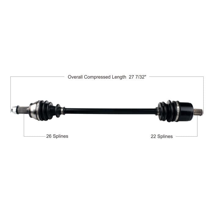 TYTANEUM OE REPLACEMENT CV AXLE POLARIS FRONT LEFT / RIGHT
