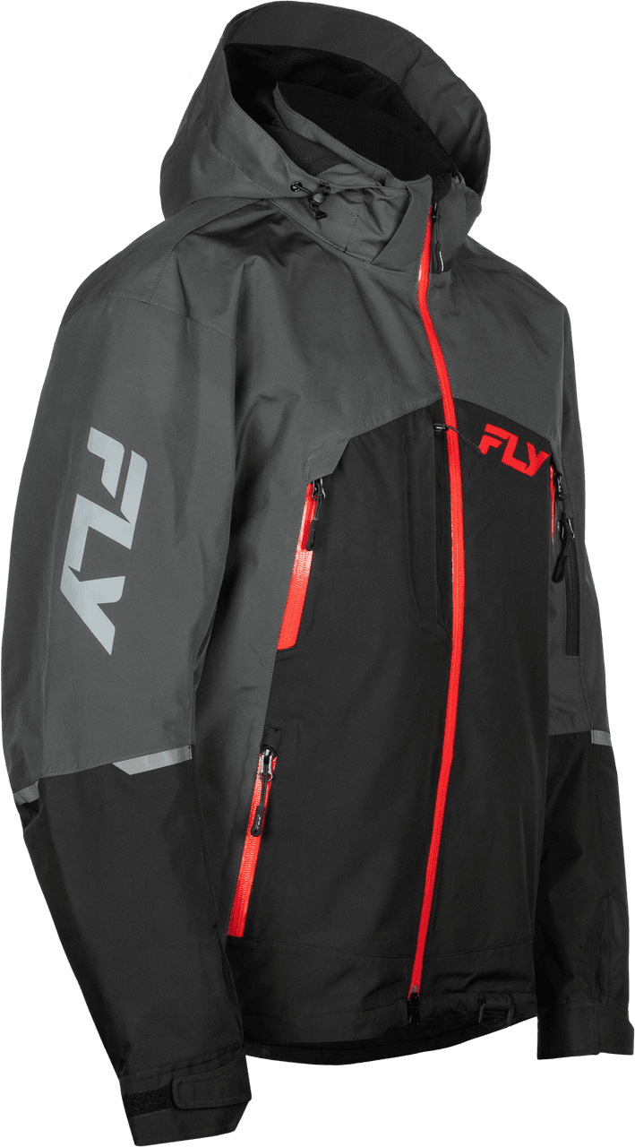 Fly Racing Incline Jacket Grey/Black 3X