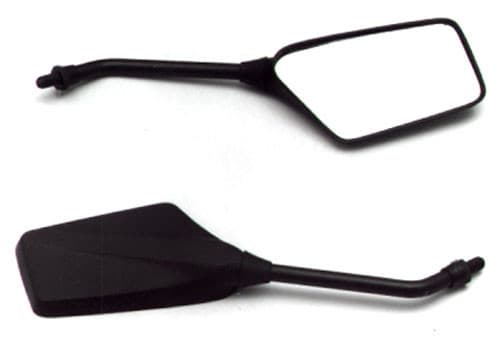 Emgo Trimline Mirrors Matte Black All Except Yamaha