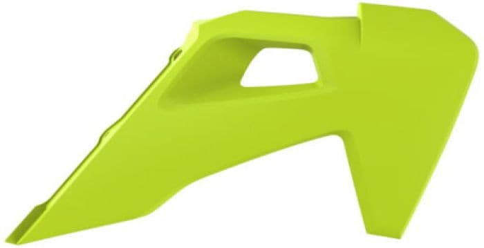 POLISPORT RADIATOR SCOOPS HUSQVARNA, FLO YELLOW