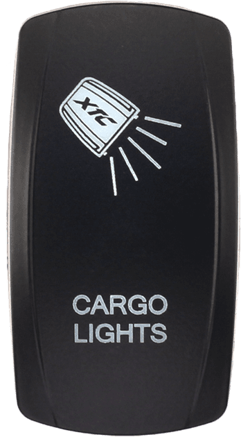XTC Power Products Dash Switch Rocker Face Cargo Lights