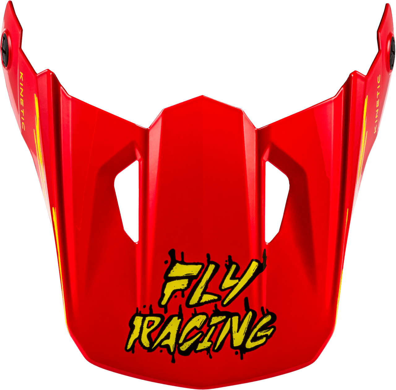 Fly Racing Youth Kinetic Surge Helmet Visor Black/Red/Yellow YS-YL